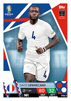 Dayot Upamecano France Topps Match Attax EURO 2024 #FRA3
